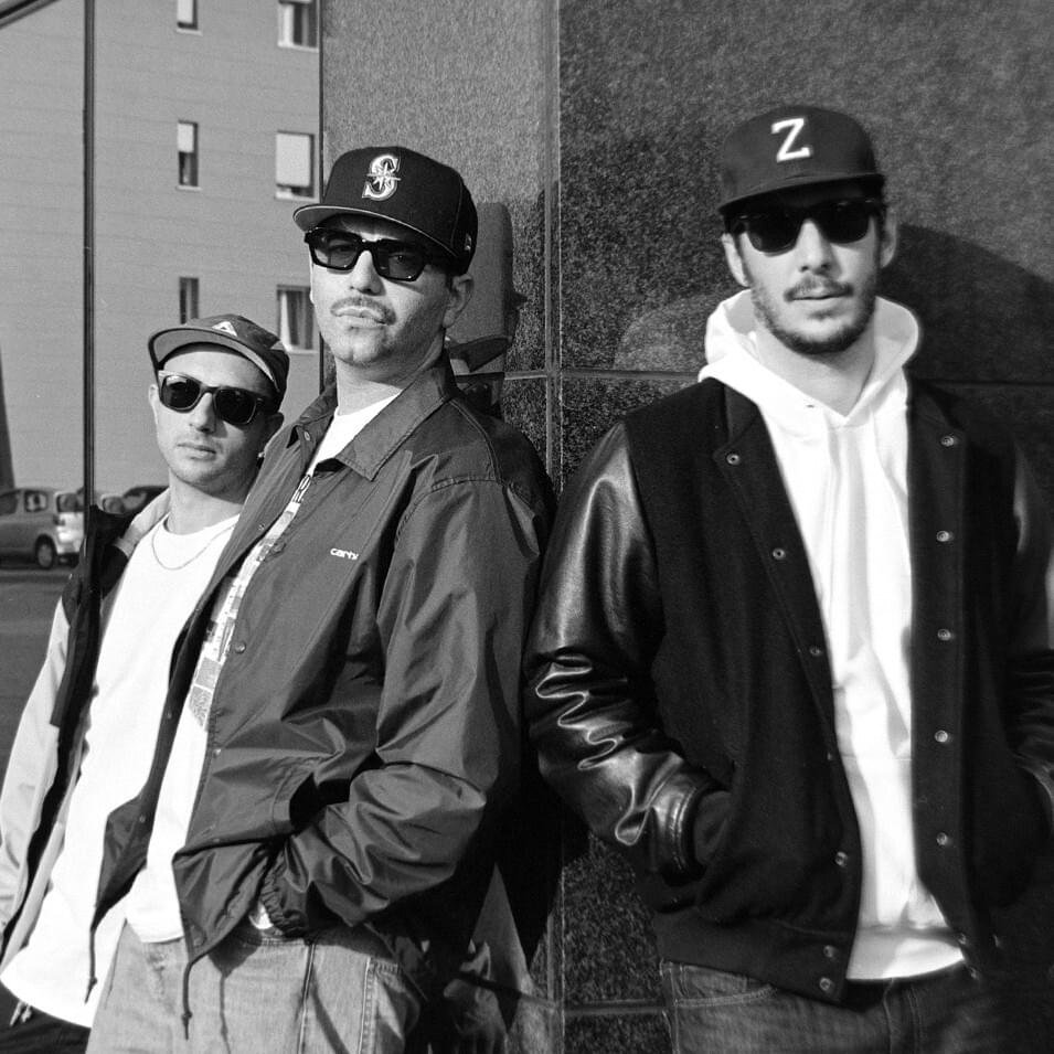 Foto di Zampa, Capstan, Manny Mani, artista con ruolo nel rap italiano