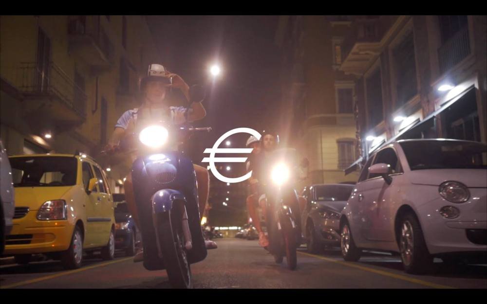 Cover della canzone '€' di Zero2 ft. Giaime, Roman, Tinez (ITA)