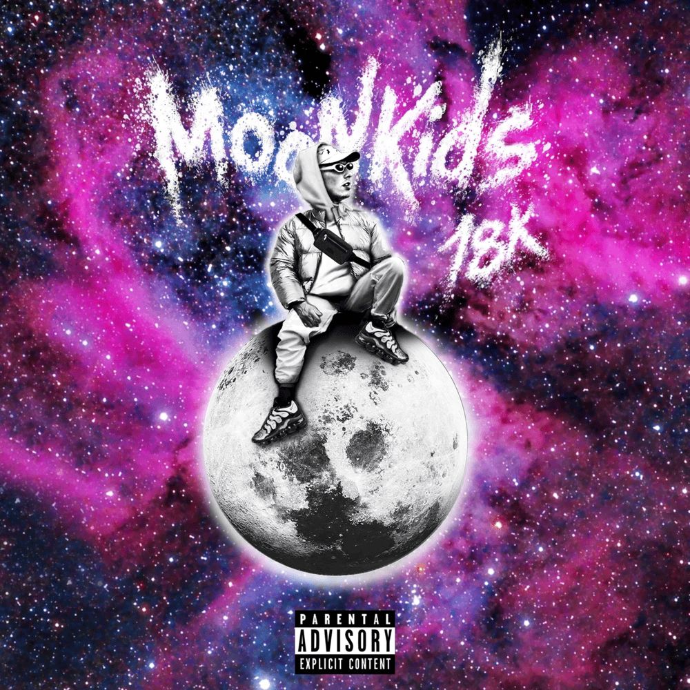 Cover dell'album 'Moonkids' di 18K