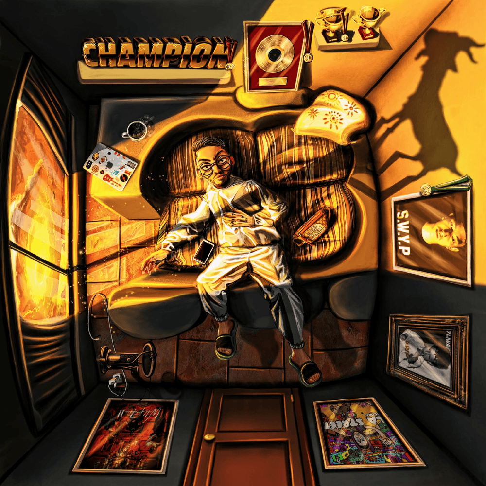 Cover dell'album 'Champion' di 7liwa