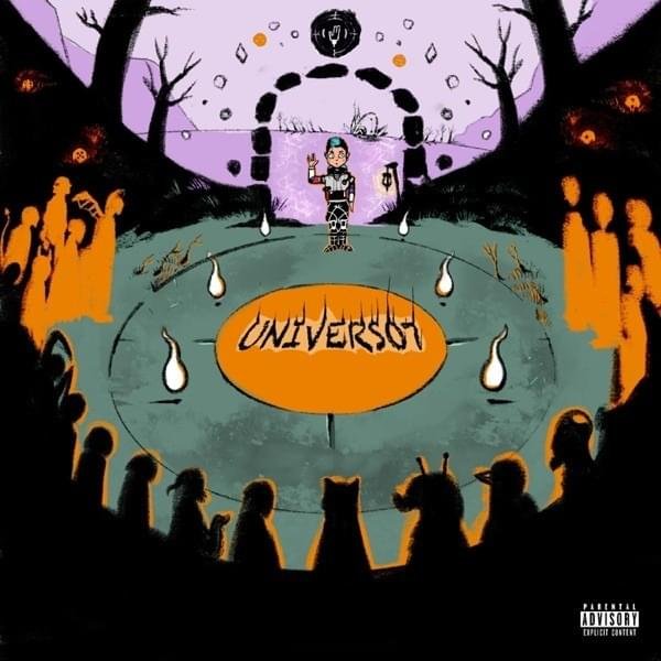 Cover dell'album 'UNIVERSO7' di BJK (ITA)