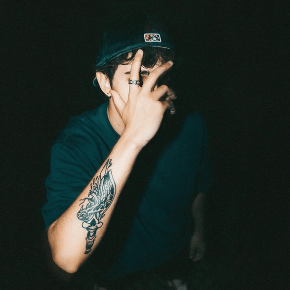Foto di Federico Angioni, artista con ruolo nel rap italiano