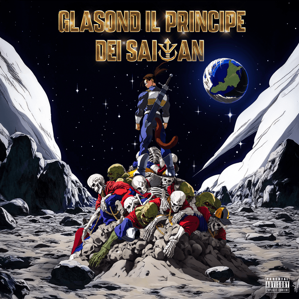 Cover dell'album 'GLASOND IL PRINCIPE DEI SAIYAN' di Glasond