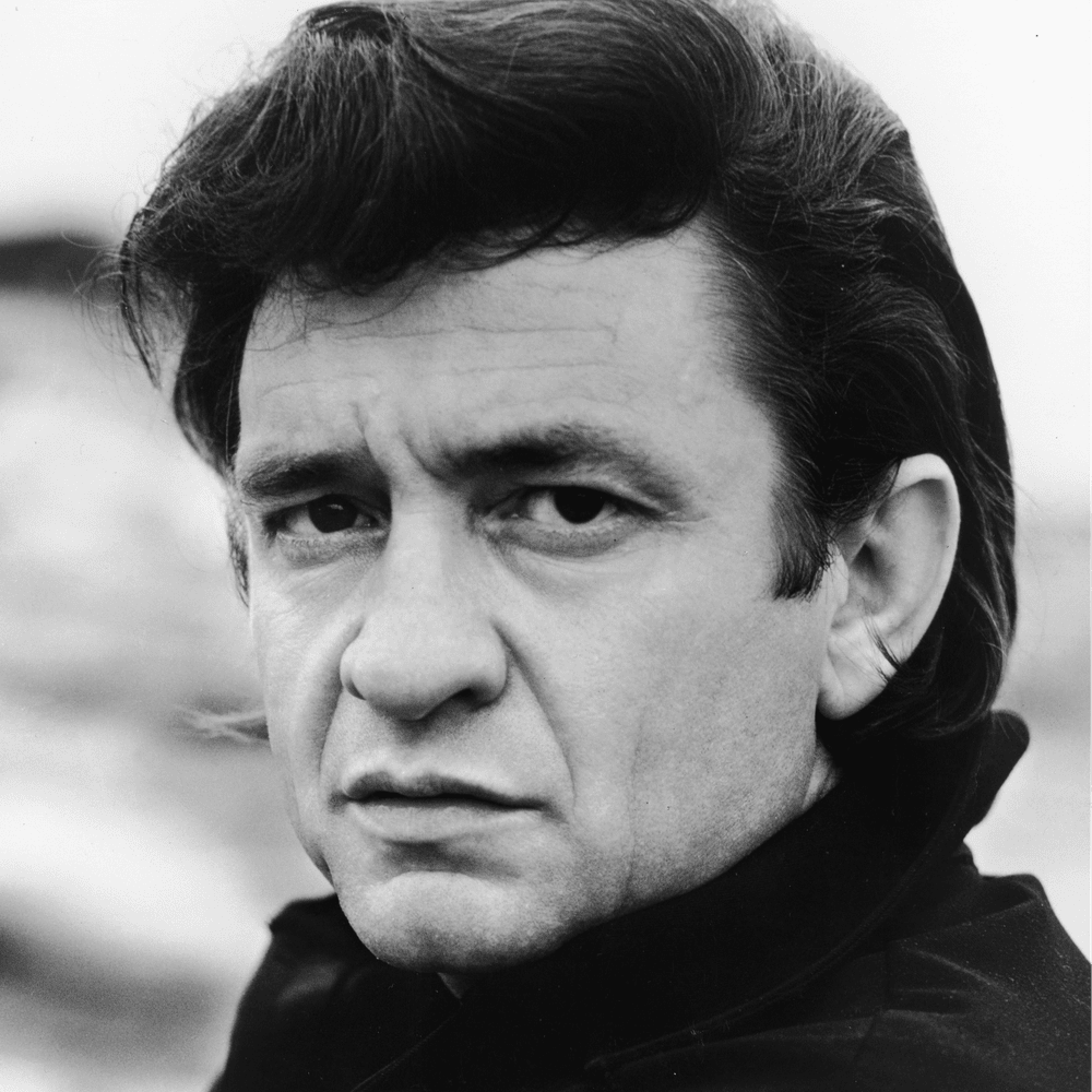 Foto di Johnny Cash, artista con ruolo nel rap italiano
