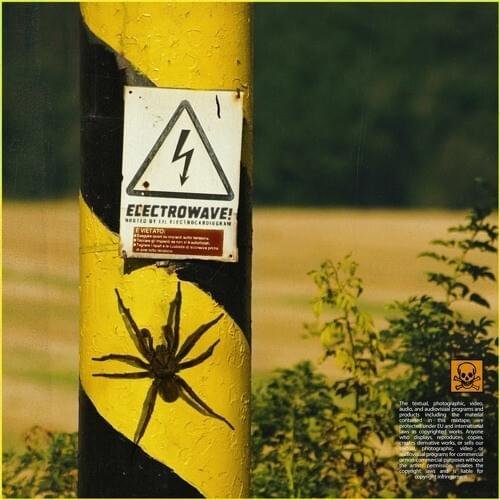 Cover dell'album 'ElectroWave' di Lil Electrocardiogram ⚡️