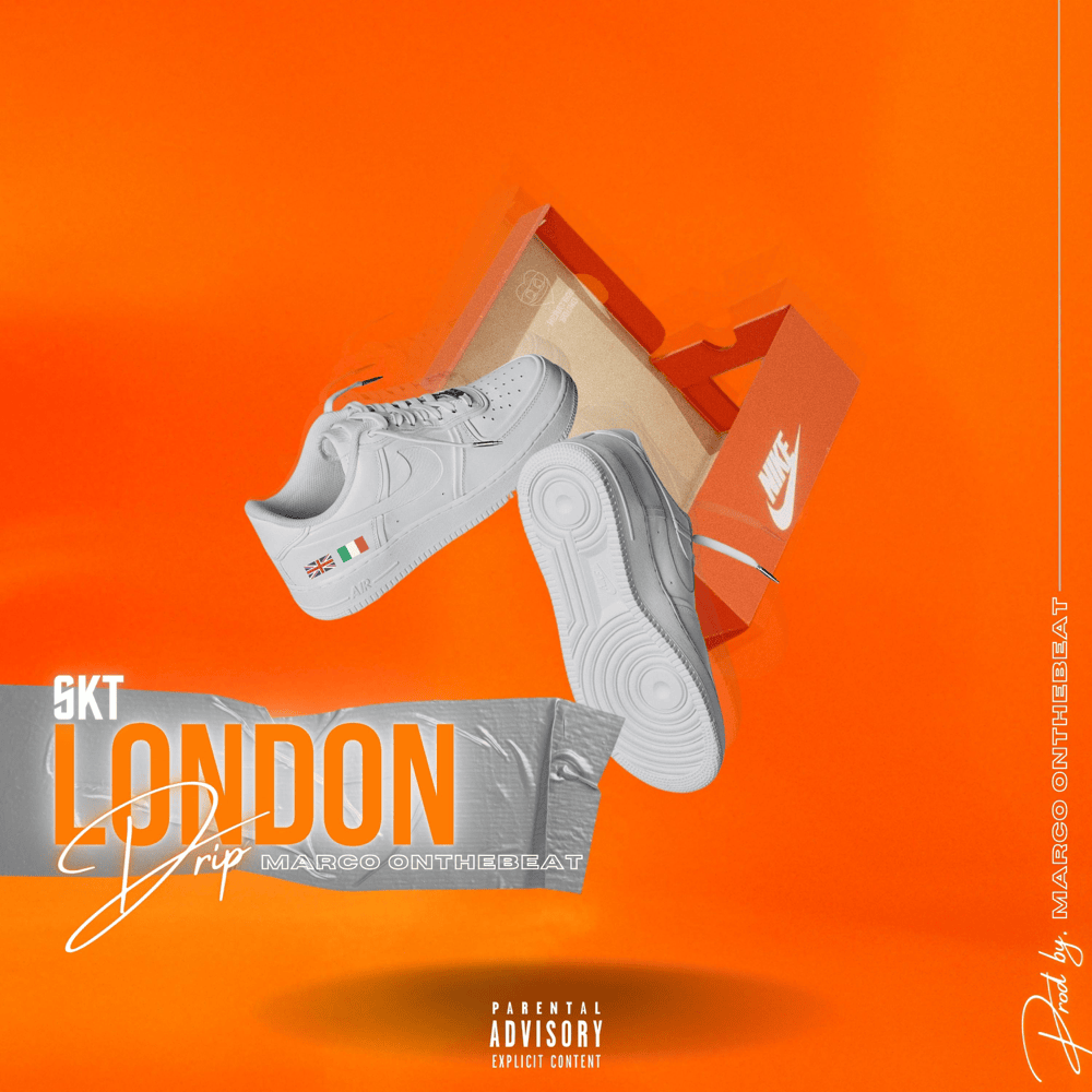 Cover della canzone 'London Drip' di Marco OnTheBeat, SKT
