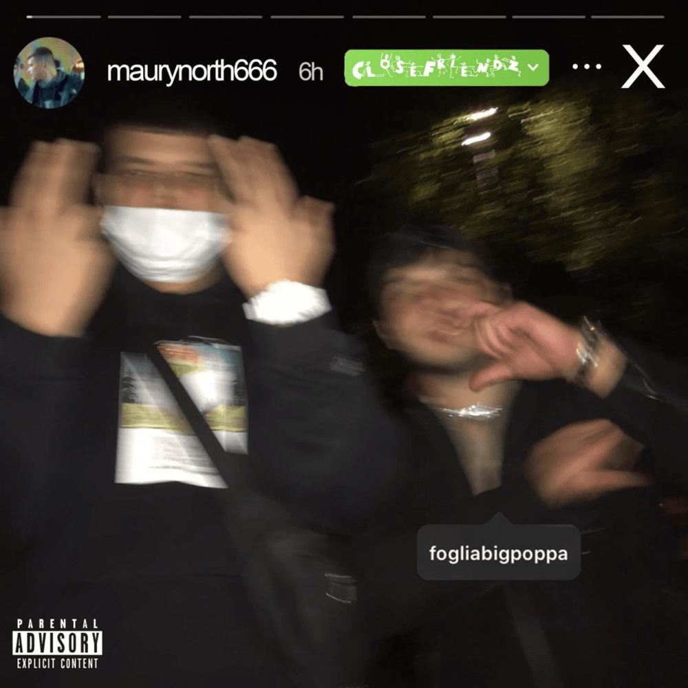 Cover della canzone 'Closefriendz' di Maury North ft. Fogliabigpoppa