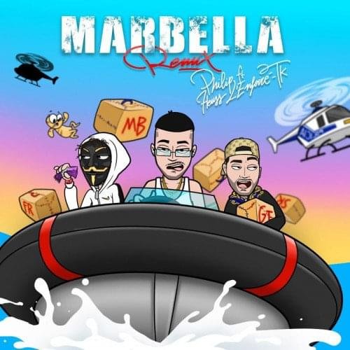 Cover della canzone 'Marbella (Remix)' di Philip ft. Heuss L’enfoiré, TK (FRA)