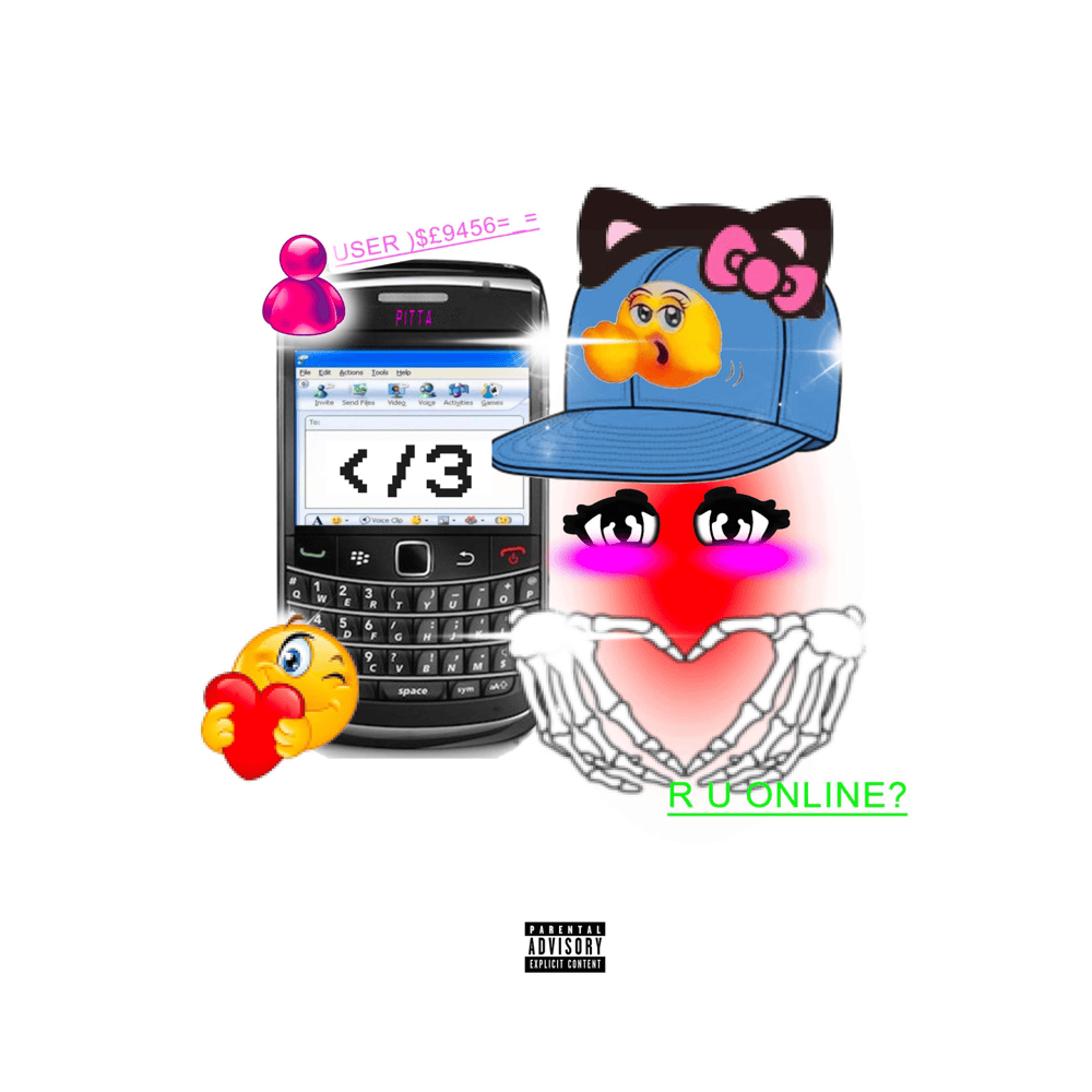 Cover della canzone '﹤/ 3' di Pitta (ITA)