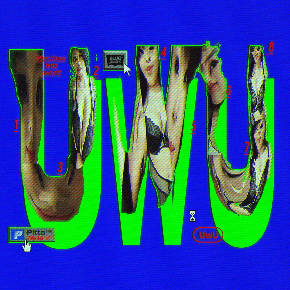 Cover della canzone 'UwU' di Pitta (ITA)