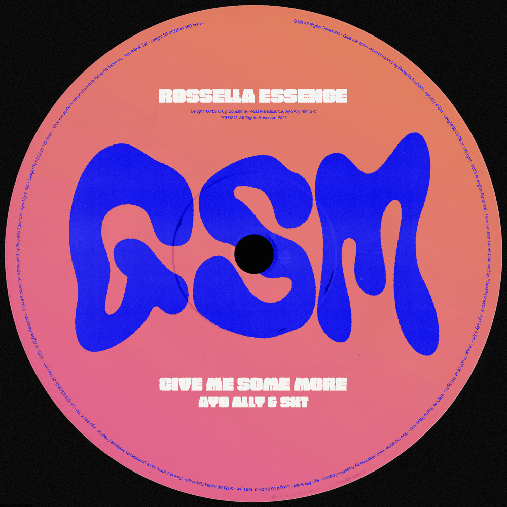 Cover della canzone 'GSM' di Rossella Essence ft. SKT, ayo ally