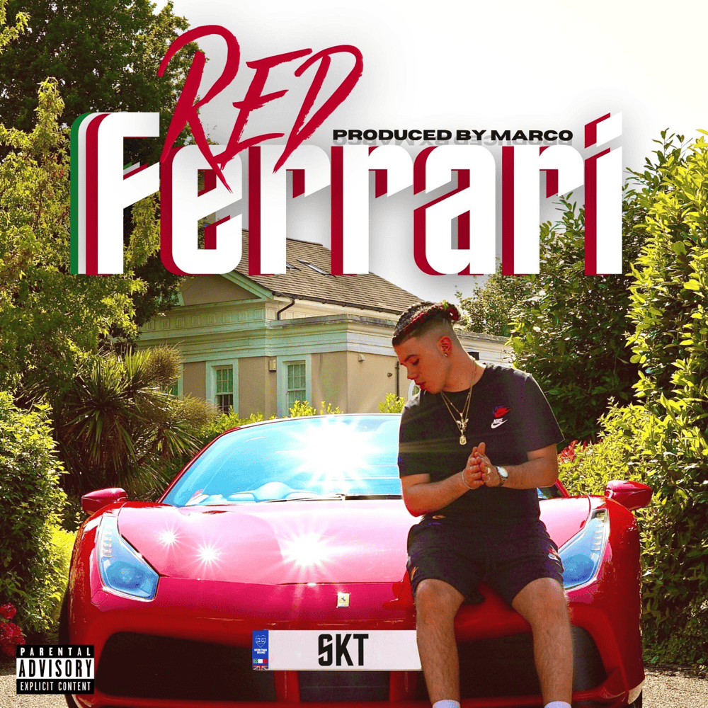 Cover della canzone 'Red Ferrari' di SKT