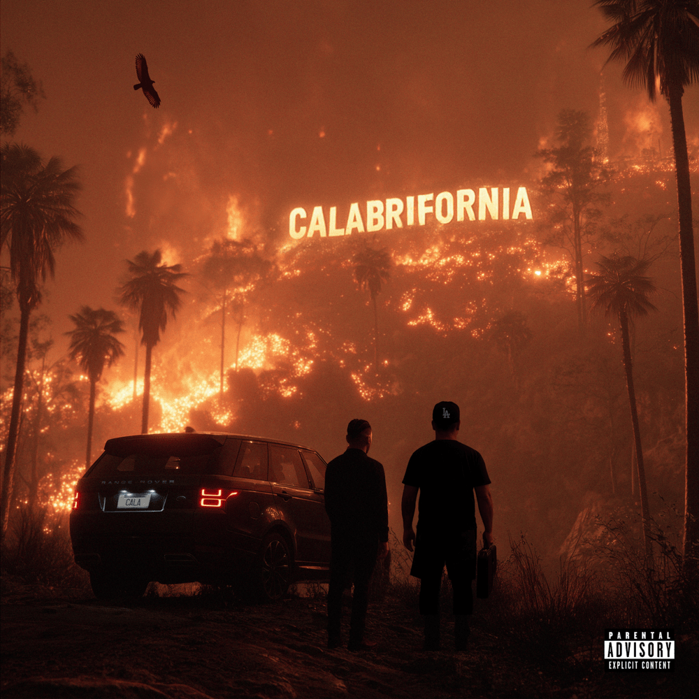 Cover della canzone 'CALABRIFORNIA' di Trankilo ft. SKT