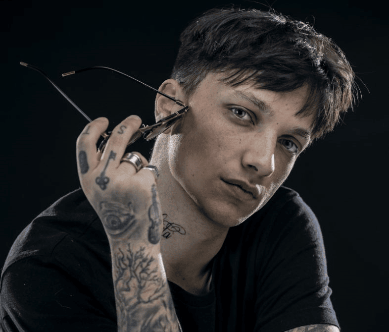 Foto di Ultimo, artista con ruolo nel rap italiano