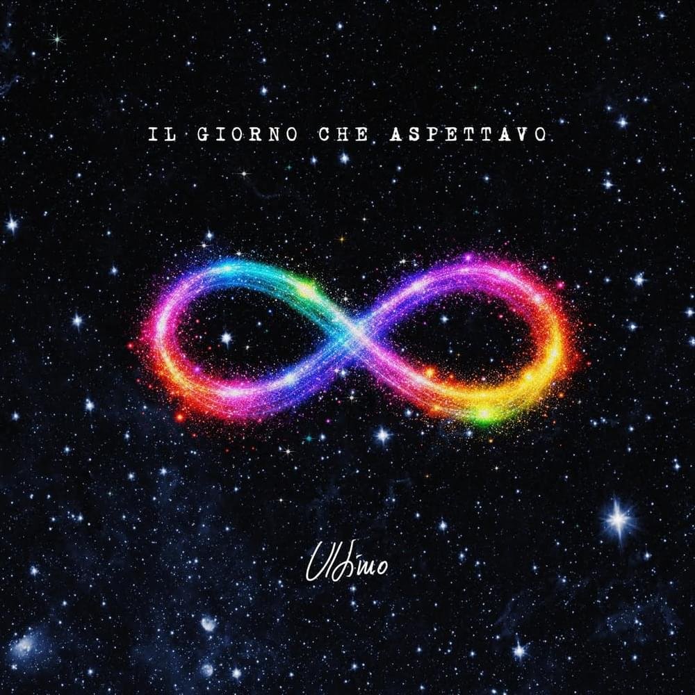 Cover dell'album 'IL GIORNO CHE ASPETTAVO' di Ultimo