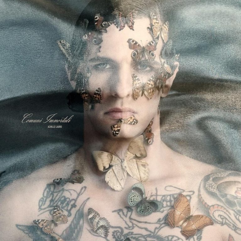Cover dell'album 'Comuni Immortali (Deluxe)' di Achille Lauro