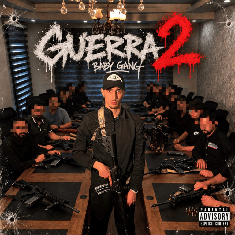 Cover della canzone 'Guerra 2' di Baby Gang