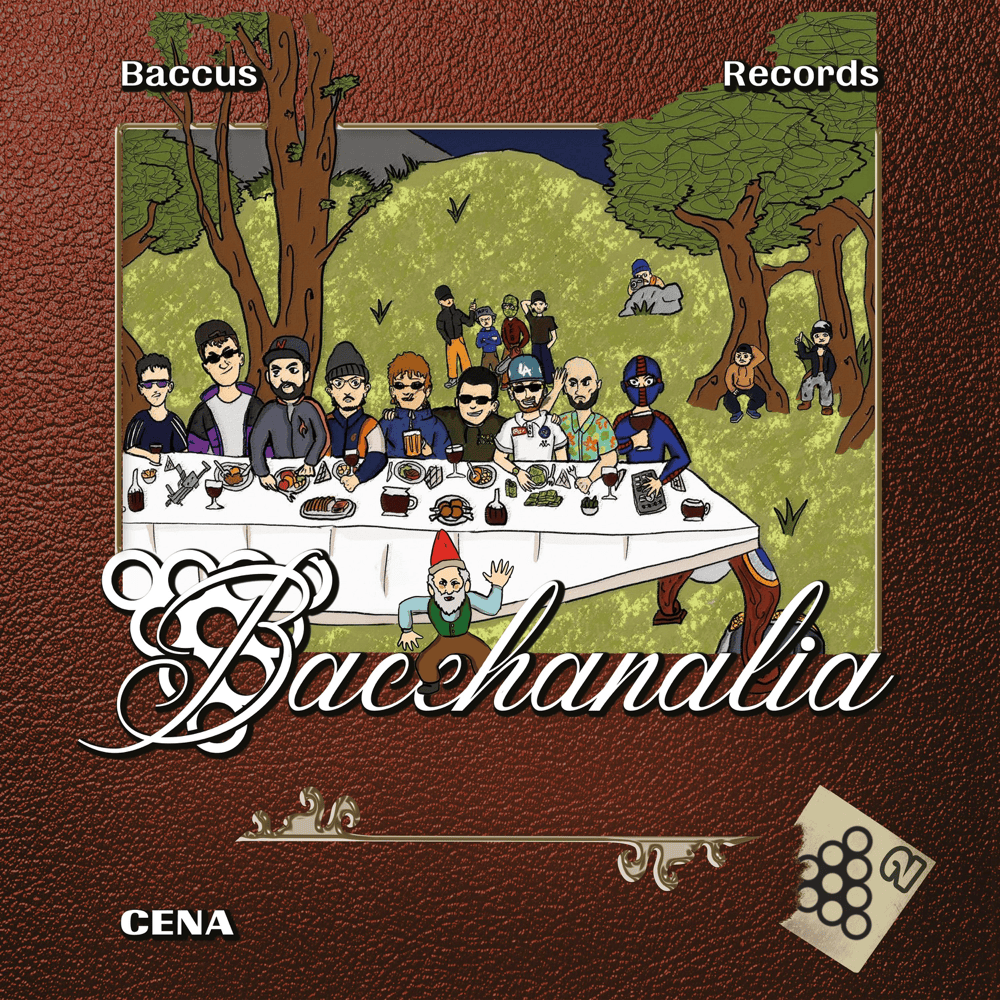Cover dell'album 'Bacchanalia - Cena' di Baccus Records