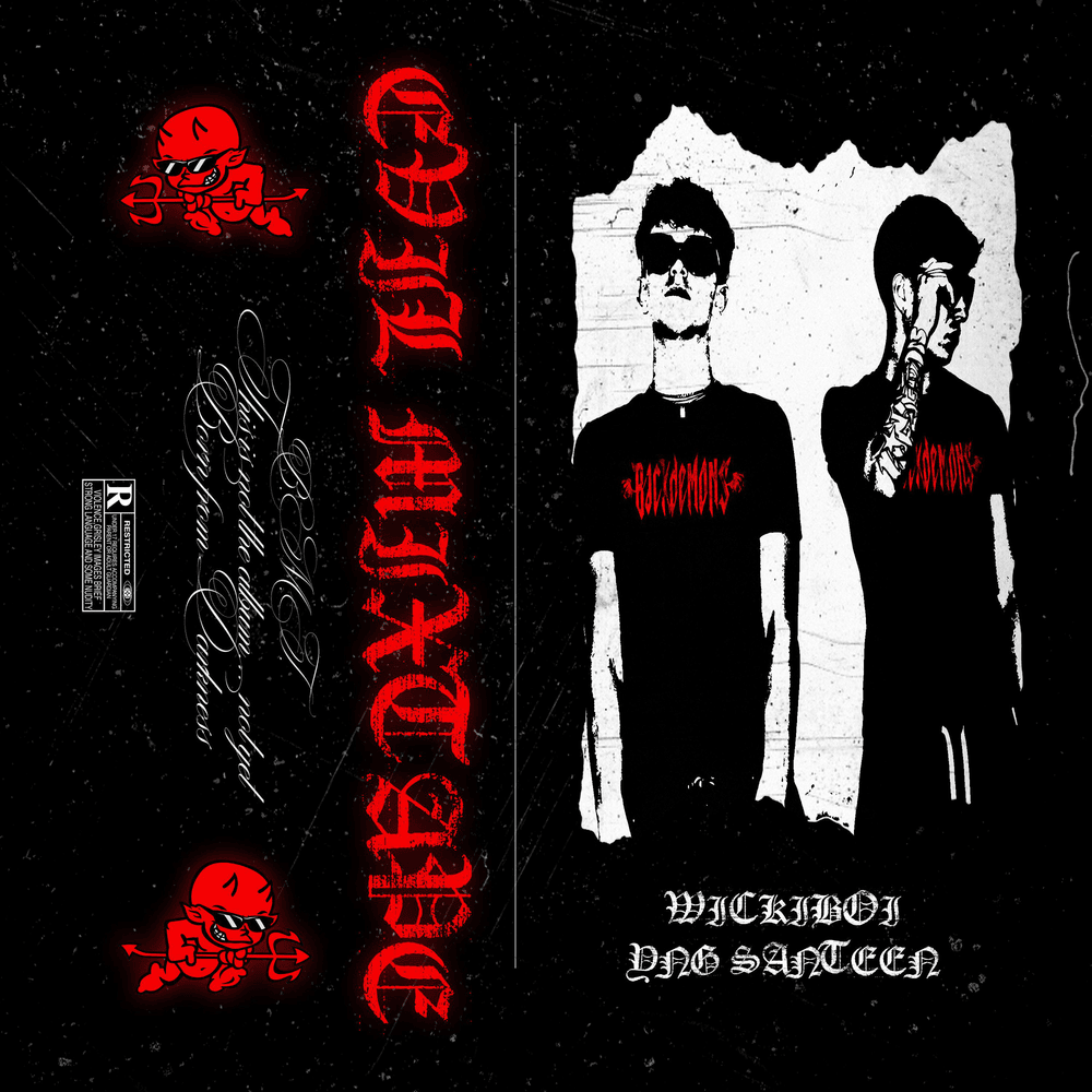 Cover dell'album 'EVIL MIXTAPE' di Backdemons