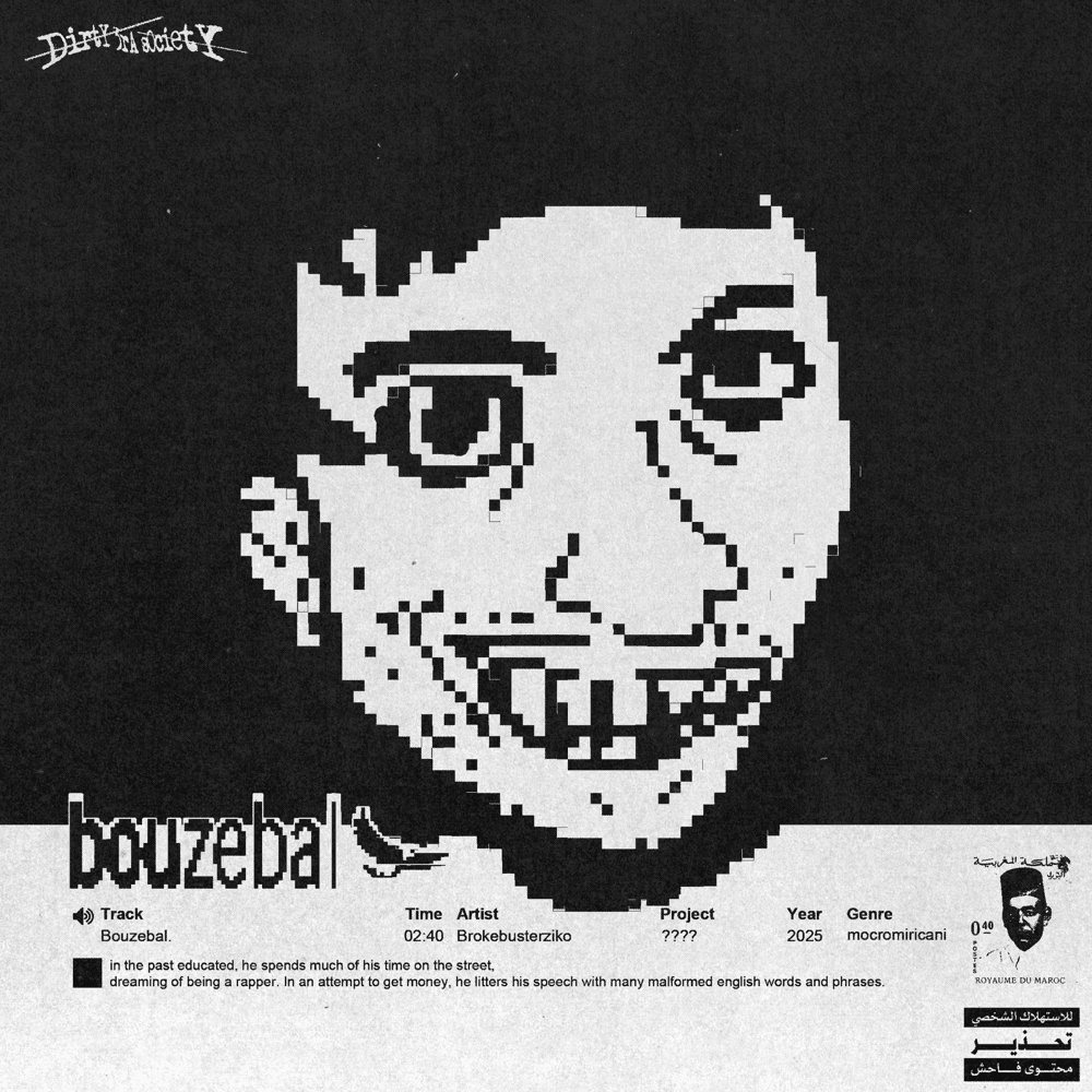 Cover della canzone 'BOUZEBAL' di BROKEBUSTERZIKO