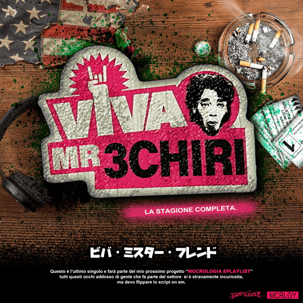 Cover della canzone 'VIVA MR. 3CHIRI' di BROKEBUSTERZIKO