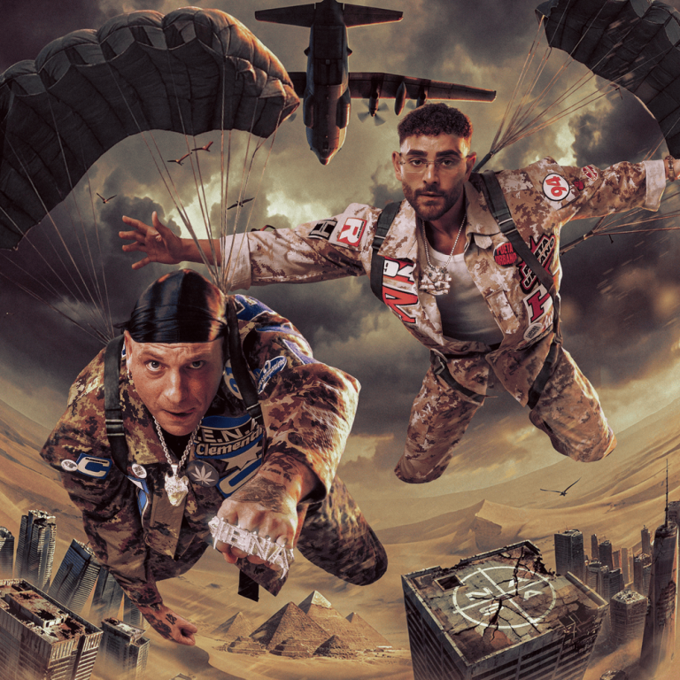 Cover dell'album 'THE ALBUM' di Clementino, Rocco Hunt