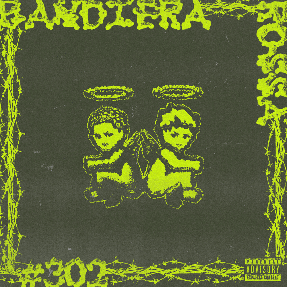 Cover della canzone 'bandiera rossa #302' di ‎dedde ft. LILCR