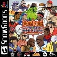 Cover dell'album 'Multiverse' di Dope D.O.D., Benny Holiday