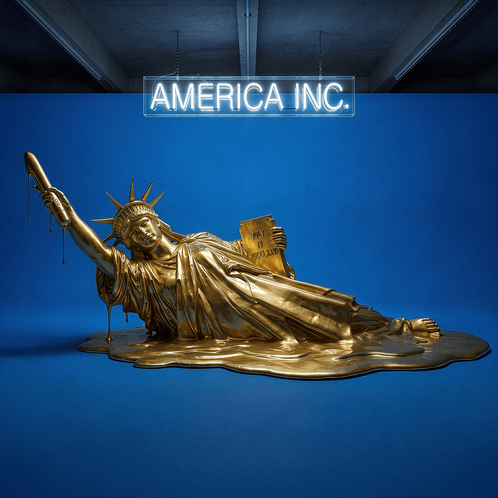 Cover della canzone 'AMERICA INC.' di Gianna Nannini ft. Marracash