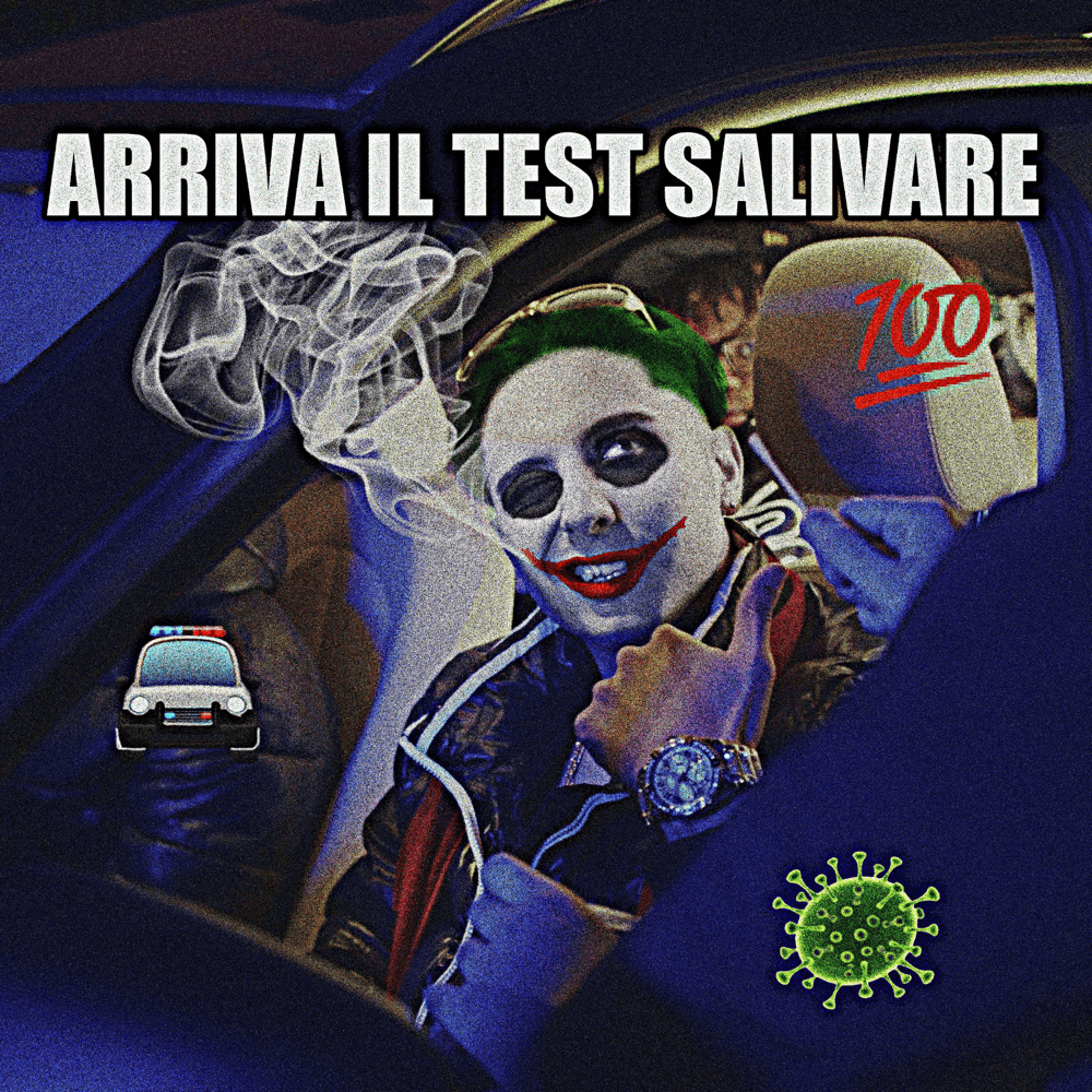 Cover della canzone 'ARRIVA IL TEST SALIVARE' di Glasond