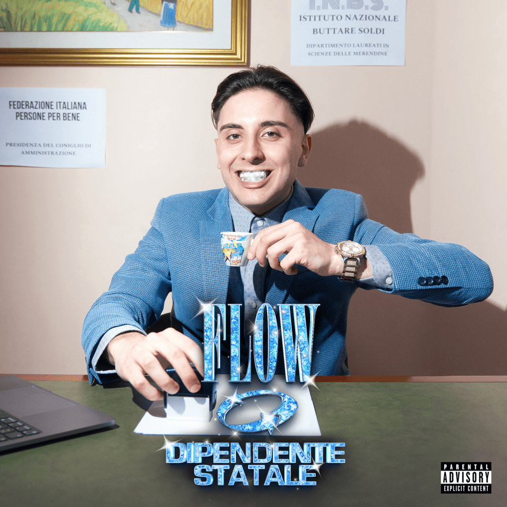 Cover della canzone 'FLOW DIPENDENTE STATALE' di Glasond