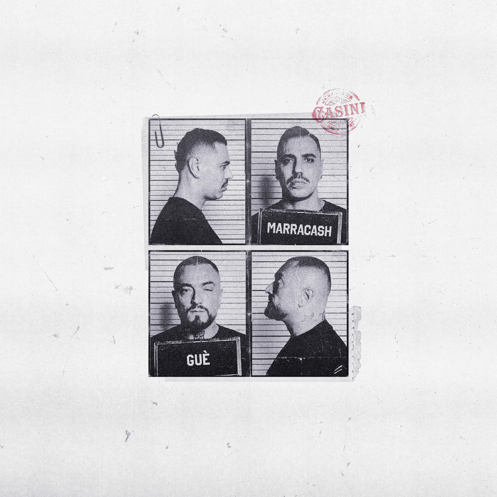 Cover della canzone 'CASINI' di Guè, Marracash