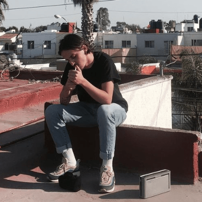 Foto di Lucas Courtin, artista con ruolo nel rap italiano