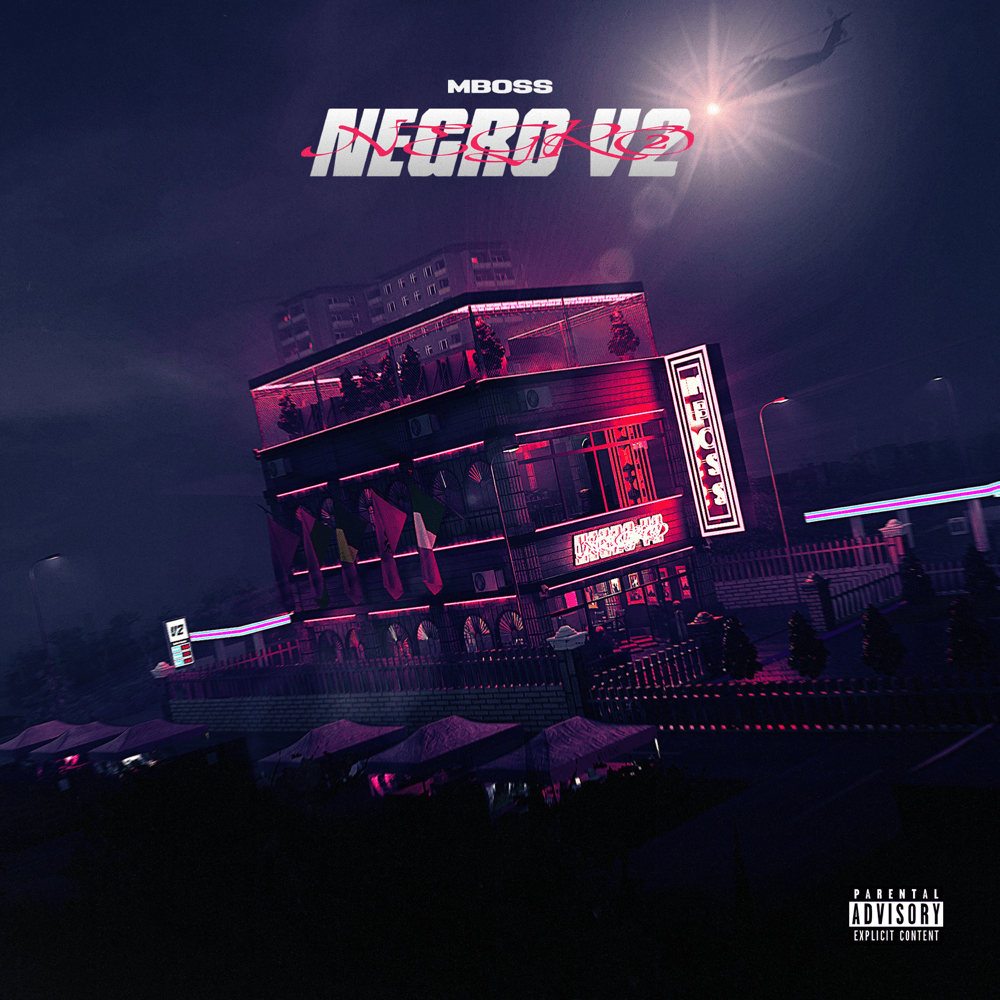 Cover dell'album 'NEGRO V2' di Mboss
