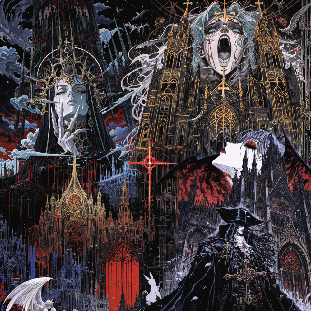 Cover dell'album 'MIDEVIL TIMES' di Midnvght