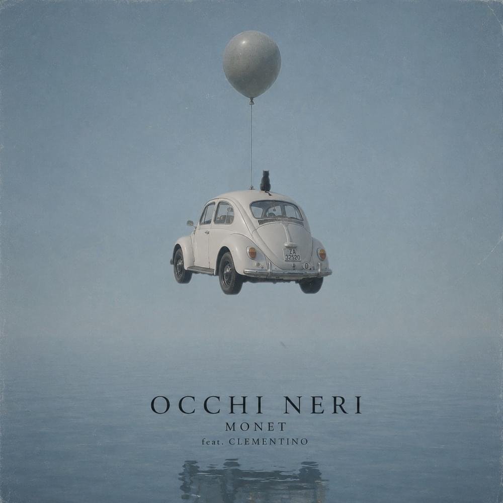 Cover della canzone 'Occhi Neri' di MONET (ITA)