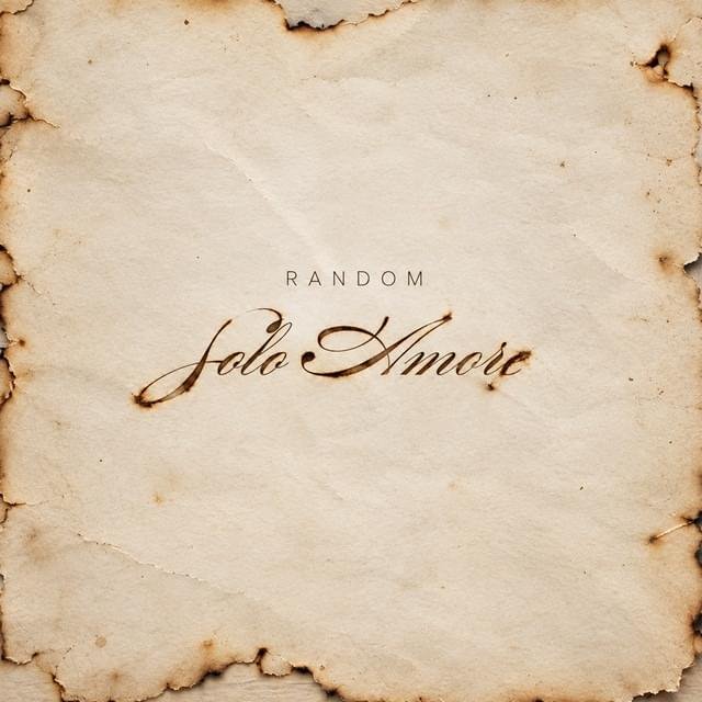 Cover della canzone 'Solo Amore' di Random